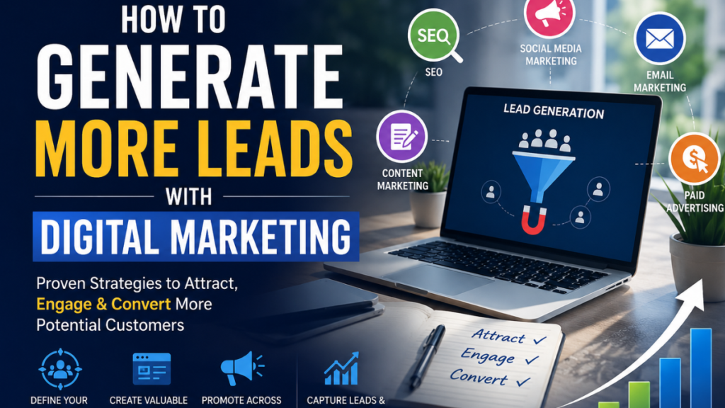 How to Generate More Leads With Digital Marketing