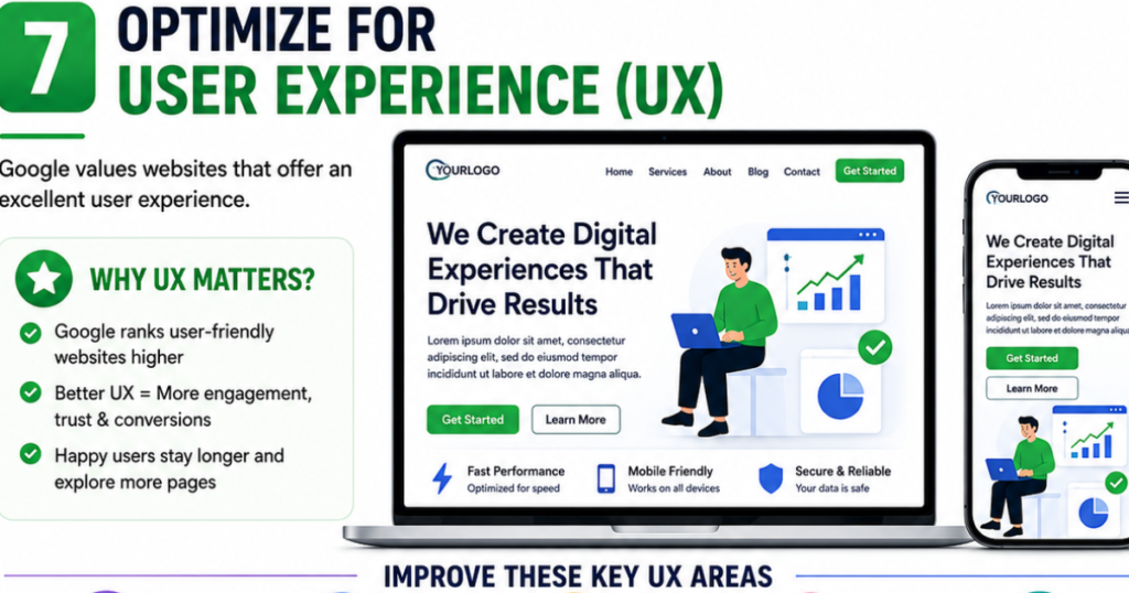 Optimize for User Experience (UX) 